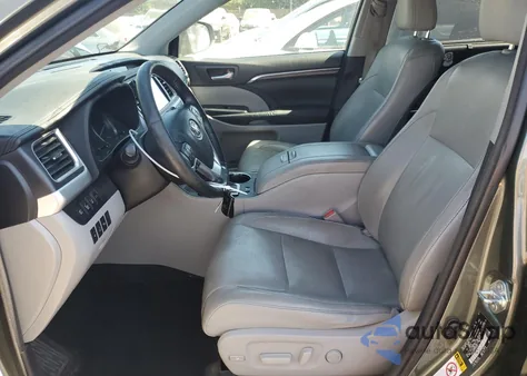 2015 Toyota Highlander Hybrid Limited из США, поврежденный, VIN 5TDDCRFH9FS010171